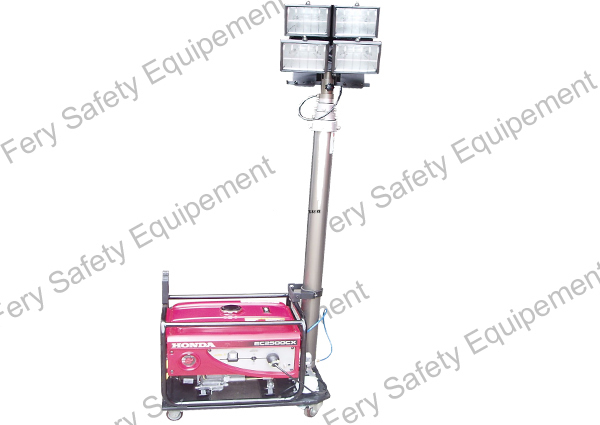 omnibearing automatic lifting illuminating light set