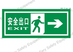 Safety exit signs